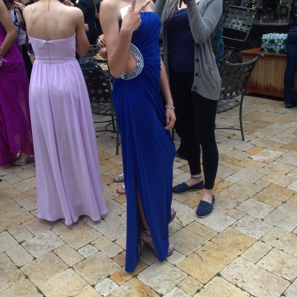 Cache BLUE Prom Dress - Picture 2 of 5